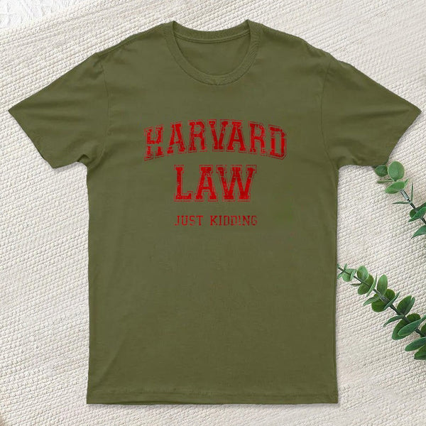 Vintage Harvard Law Jokes T-Shirt