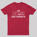 Funny Secant Function Math Pun T-Shirt