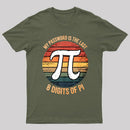 My Password Is The Last 8 Digits of Pi Gift Math Pi Day T-Shirt