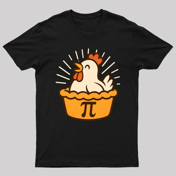 Funny Chicken Pot - Pi Day T-Shirt