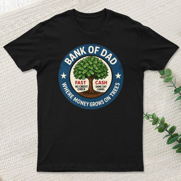Funny Father Bank T-Shirt
