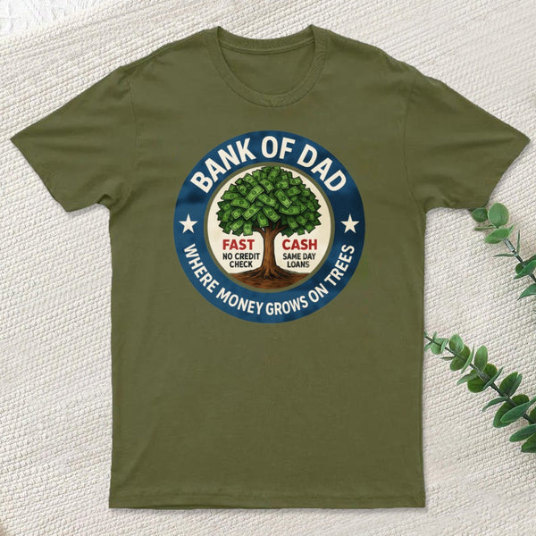 Funny Father Bank T-Shirt