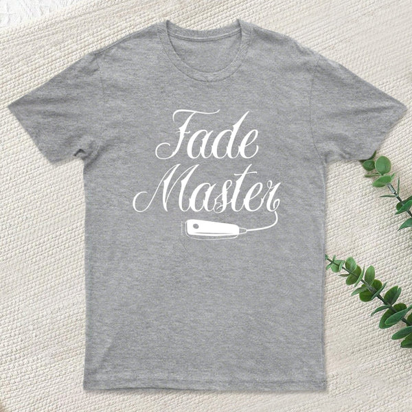 Fade Master With Hair Clipper Barber Design T-Shirt