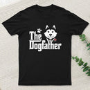 Mens The Dogfather Siberian Husky Dog Dad T-Shirt