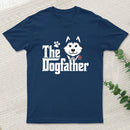 Mens The Dogfather Siberian Husky Dog Dad T-Shirt