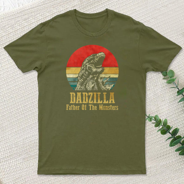 Dadzilla Father Of Monsters T-Shirt