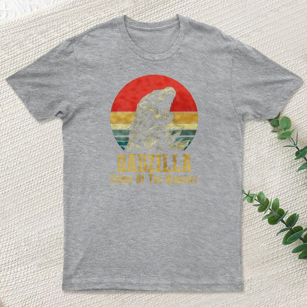 Dadzilla Father Of Monsters T-Shirt