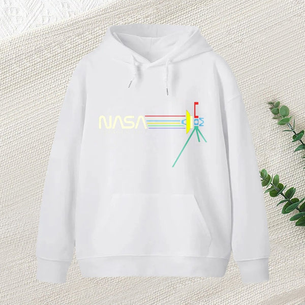 Retro Nasa Voyager Spacecraft Hoodie