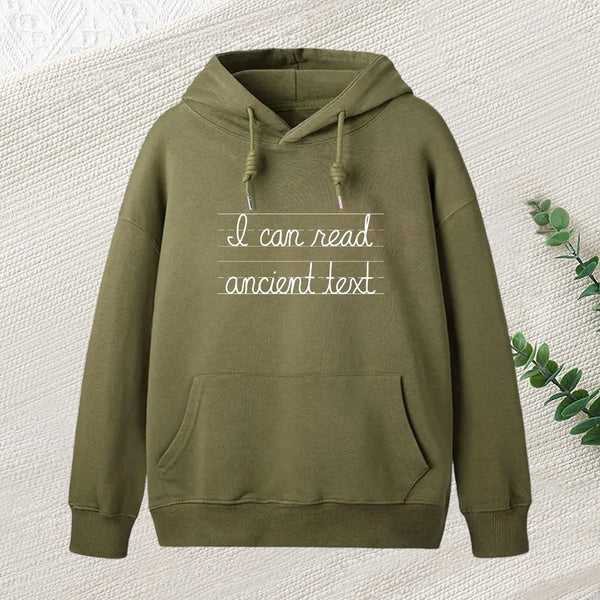 Ancient Text Hoodie