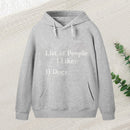 List Of People I Like 1 Dogs Hoodie