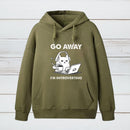 Go Away I'm Introverting teeforgeeks Hoodie