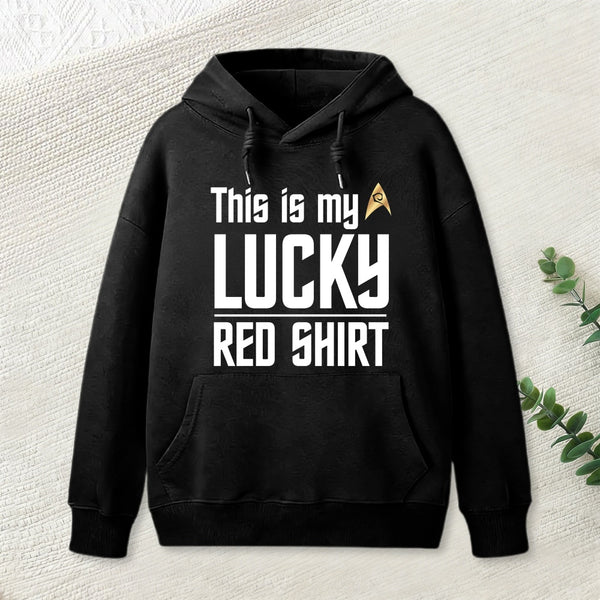 The Original Series This Is My Lucky Red Shirt teeforgeeks Hoodie