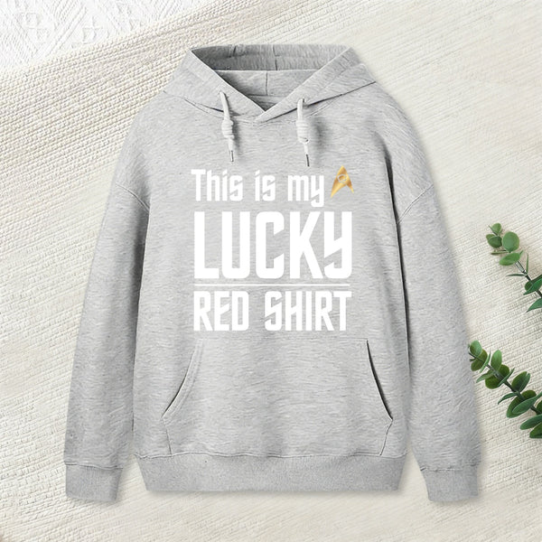 The Original Series This Is My Lucky Red Shirt teeforgeeks Hoodie