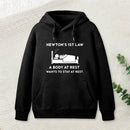 Newtons First Law Hoodie