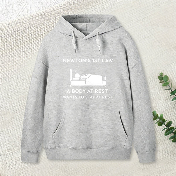 Newtons First Law Hoodie