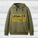 Legalize Recreational Plutonium teeforgeeks Hoodie 1
