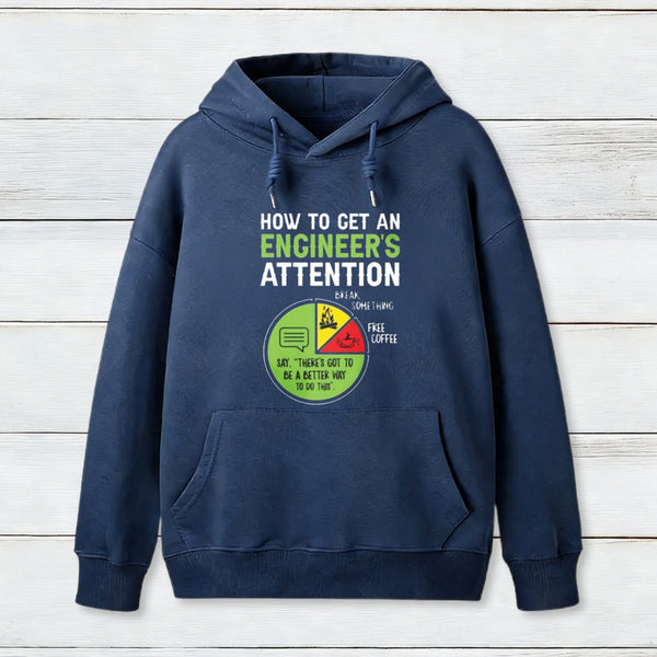 An Engineer's Guide To Attention teeforgeeks Hoodie