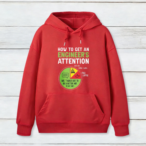 An Engineer's Guide To Attention teeforgeeks Hoodie