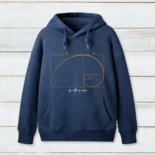 Fibonacci Math Art Science Engineer Hoodie