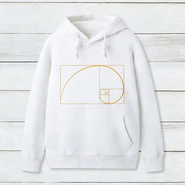 Fibonacci Math Art Science Engineer Hoodie