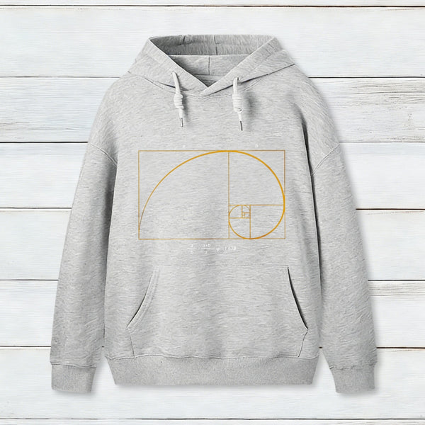 Fibonacci Math Art Science Engineer Hoodie