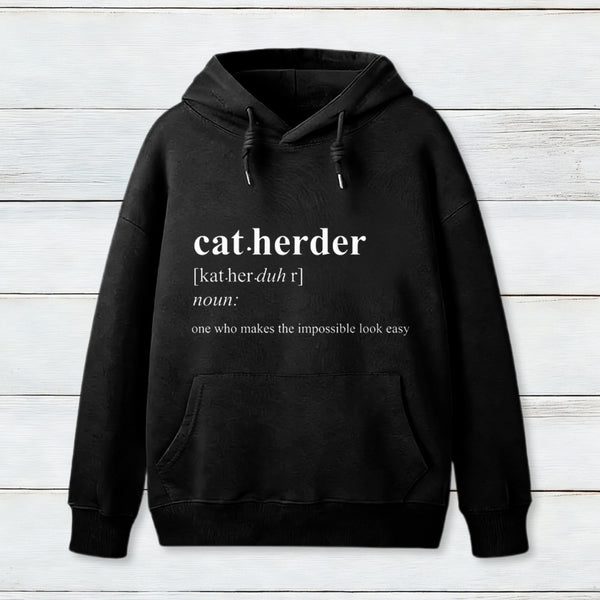 Cat Herder teeforgeeks Hoodie