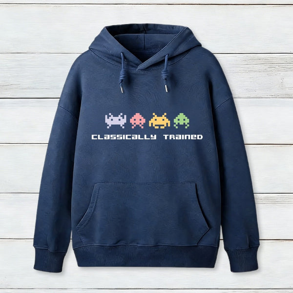 Classically Trained 8 Bit teeforgeeks Hoodie
