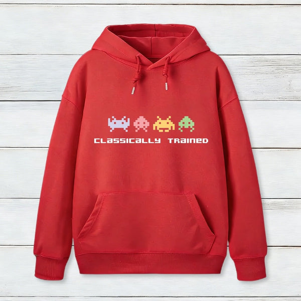 Classically Trained 8 Bit teeforgeeks Hoodie