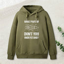 What Part Of Dont You Understand teeforgeeks Hoodie