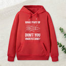 What Part Of Dont You Understand teeforgeeks Hoodie