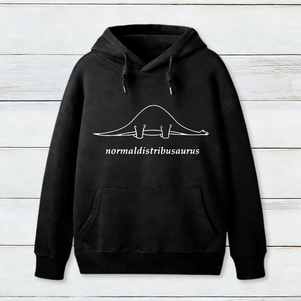 Normal Distribution Dinosaur teeforgeeks Hoodie